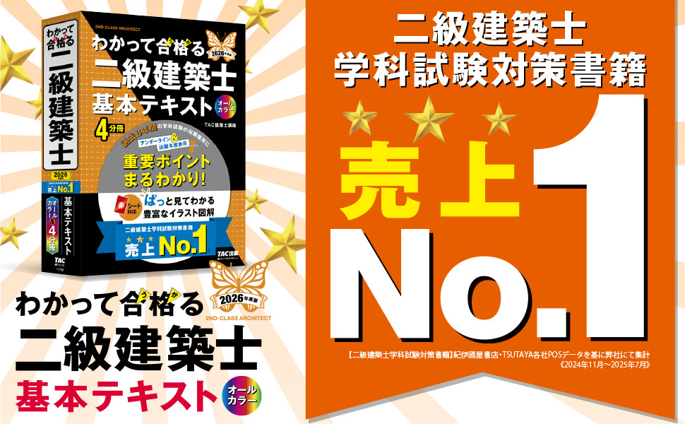 二級建築士　テキスト 二級建築士 学科受験テキスト 日建学院 参考書 教科書 2024年 8